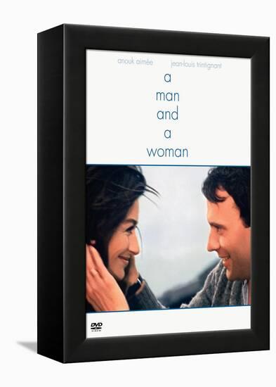 A Man and a Woman, 1966-null-Framed Stretched Canvas