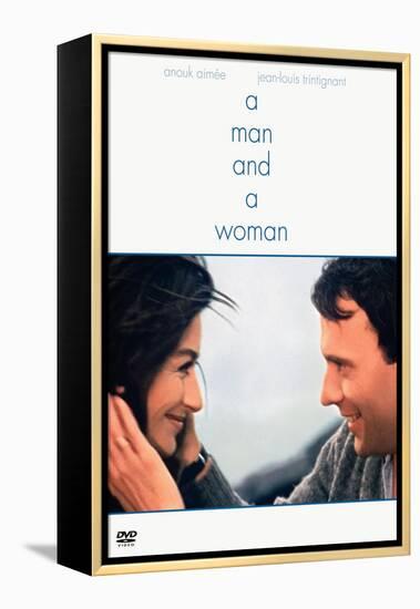 A Man and a Woman, 1966-null-Framed Stretched Canvas