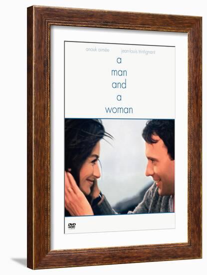 A Man and a Woman, 1966-null-Framed Art Print