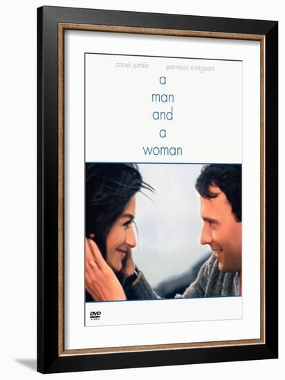 A Man and a Woman, 1966-null-Framed Art Print