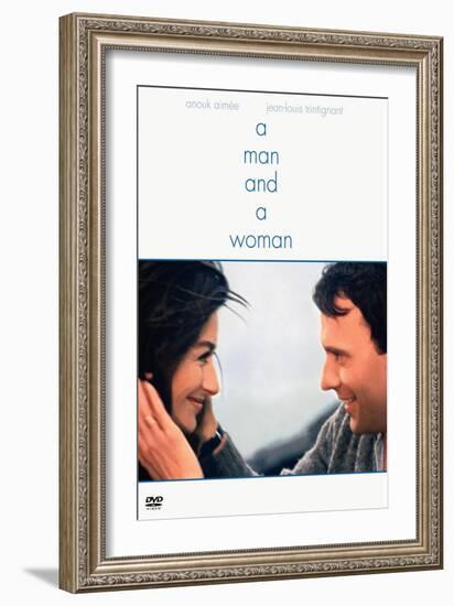 A Man and a Woman, 1966-null-Framed Premium Giclee Print