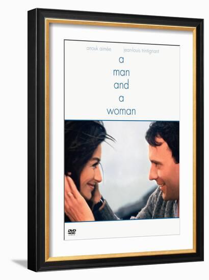 A Man and a Woman, 1966-null-Framed Premium Giclee Print