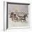 A Man and a Woman Riding a Horse-Drawn Sledge-Louis Vallet-Framed Giclee Print