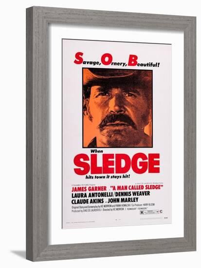 A Man Called Sledge-null-Framed Premium Giclee Print
