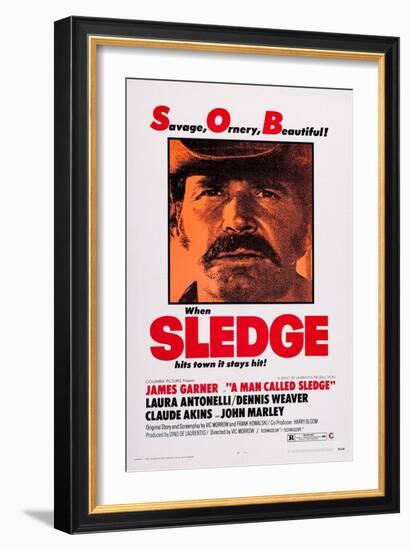 A Man Called Sledge-null-Framed Premium Giclee Print