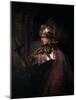 A Man in Armour, 1655-Rembrandt van Rijn-Mounted Giclee Print