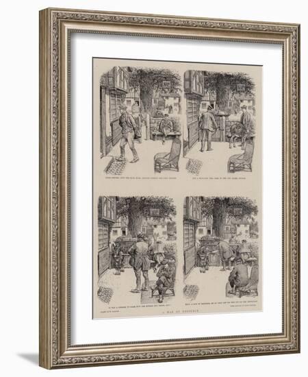 A Man of Resource-William Ralston-Framed Giclee Print