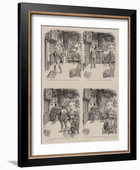 A Man of Resource-William Ralston-Framed Giclee Print