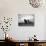 A Man on a Farm Harvesting in a Field with His Two Horses-null-Photographic Print displayed on a wall