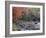 A Man Paddles His Canoe, Seboeis Lake, Millinocket, Maine, USA-Jerry & Marcy Monkman-Framed Photographic Print