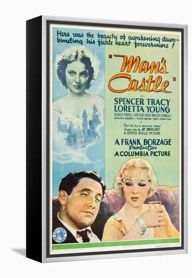 A Man's Castle, 1933, Directed by Frank Borzage-null-Framed Premier Image Canvas