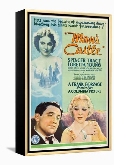 A Man's Castle, 1933, Directed by Frank Borzage-null-Framed Premier Image Canvas