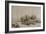 A Man Sculling a Boat on the Bullewijk, with a View Toward Ouderkerk, C.1650-Rembrandt van Rijn-Framed Giclee Print