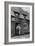 A Man Smoking a Pipe Outside a Shop, Worcestershire, C1922-AW Cutler-Framed Giclee Print