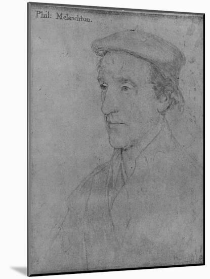 'A Man: Unknown', c1532-1543 (1945)-Hans Holbein the Younger-Mounted Giclee Print