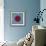 A Mandala from Flower Photographs and Water-Alaya Gadeh-Framed Photographic Print displayed on a wall