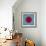 A Mandala from Flower Photographs and Water-Alaya Gadeh-Framed Photographic Print displayed on a wall