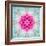 A Mandala from Flowers in Vintage Pastel Tones-Alaya Gadeh-Framed Photographic Print