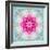 A Mandala from Flowers in Vintage Pastel Tones-Alaya Gadeh-Framed Photographic Print