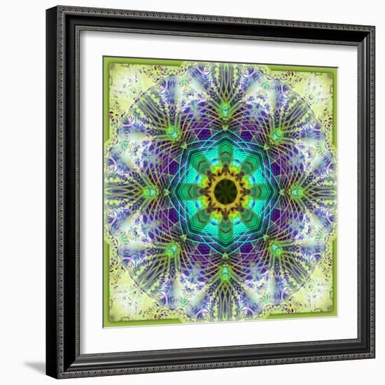 A Mandala Montage Out of Roses and Ornaments-Alaya Gadeh-Framed Photographic Print