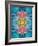 A Mandala Ornament from Flower Photographs, Conceptual Layer Work-Alaya Gadeh-Framed Photographic Print