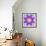 A Mandala Ornament from Flower Photographs, Conceptual Layer Work-Alaya Gadeh-Framed Photographic Print displayed on a wall