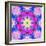 A Mandala Ornament from Flower Photographs, Conceptual Layer Work-Alaya Gadeh-Framed Photographic Print