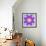 A Mandala Ornament from Flower Photographs, Conceptual Layer Work-Alaya Gadeh-Framed Photographic Print displayed on a wall