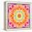 A Mandala Ornament from Flower Photographs, Conceptual Layer Work-Alaya Gadeh-Framed Premier Image Canvas