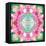 A Mandala Ornament from Flower Photographs, Conceptual Layer Work-Alaya Gadeh-Framed Premier Image Canvas