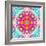 A Mandala Ornament from Flowers, Photograph, Many Layer Artwork-Alaya Gadeh-Framed Photographic Print