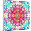 A Mandala Ornament from Flowers, Photograph, Many Layer Artwork-Alaya Gadeh-Mounted Photographic Print