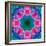 A Mandala Ornament from Flowers, Photograph, Many Layer Artwork-Alaya Gadeh-Framed Photographic Print