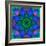 A Mandala Ornament from Flowers, Photograph, Many Layer Artwork-Alaya Gadeh-Framed Photographic Print