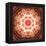 A Mandala Ornament from Flowers, Photography, Layer Artwork-Alaya Gadeh-Framed Premier Image Canvas