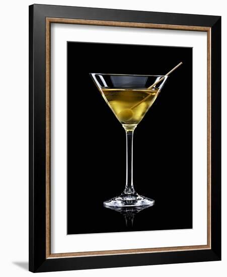 A Manhattan Dry with Olive-Walter Pfisterer-Framed Photographic Print