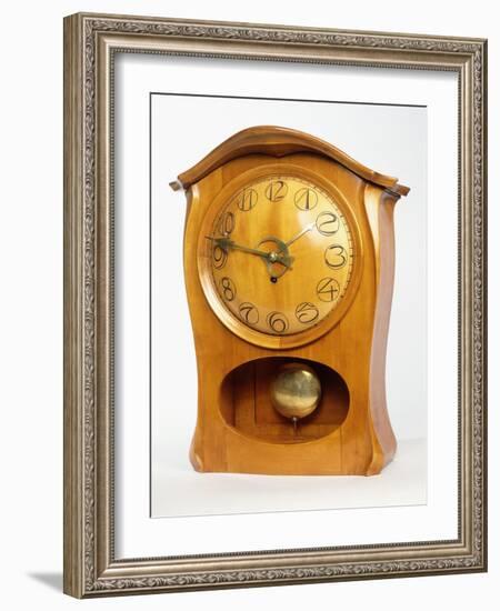 A Mantel Clock, 1899-Joseph Maria Olbrich-Framed Giclee Print