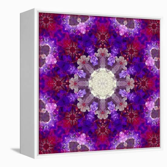 A Many Layered Flower Mandala-Alaya Gadeh-Framed Premier Image Canvas