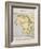 A Map of Africa to Illustrate the Travels of David Livingstone-null-Framed Giclee Print