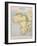 A Map of Africa to Illustrate the Travels of David Livingstone-null-Framed Giclee Print