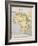 A Map of Africa to Illustrate the Travels of David Livingstone-null-Framed Giclee Print