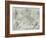 A Map of the Americas, 1590-1601-Johann Theodor de Bry-Framed Giclee Print