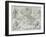 A Map of the Americas, 1590-1601-Johann Theodor de Bry-Framed Giclee Print