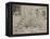 A Map Of Virginia-Johann De Bry-Framed Premier Image Canvas