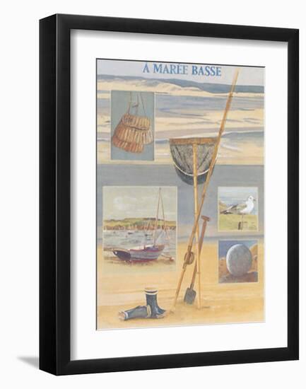 A Maree Basse-Laurence David-Framed Art Print