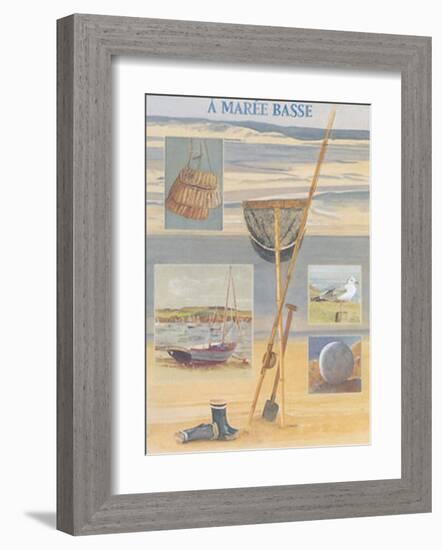 A Maree Basse-Laurence David-Framed Art Print