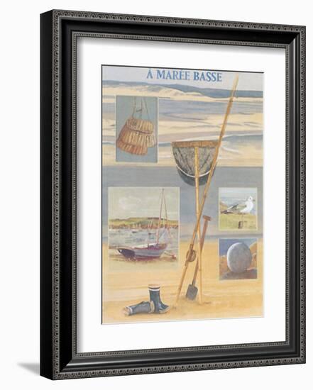 A Maree Basse-Laurence David-Framed Art Print