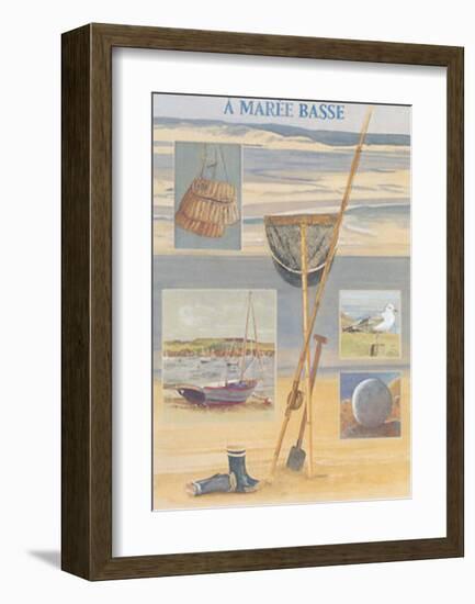 A Maree Basse-Laurence David-Framed Art Print