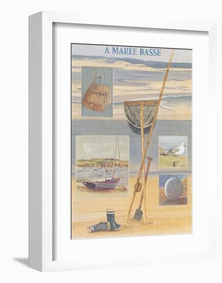 A Maree Basse-Laurence David-Framed Art Print