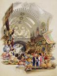 The Missr Tcharsky, or Egyptian Market, in Constantinople-A. Margaretta Burr-Framed Premier Image Canvas